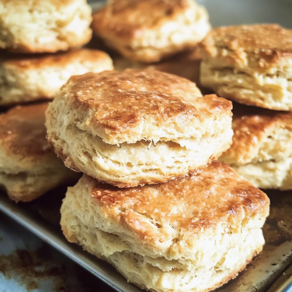 Flaky & Buttery Sourdough Discard Biscuits – Easy No-Waste Recipe