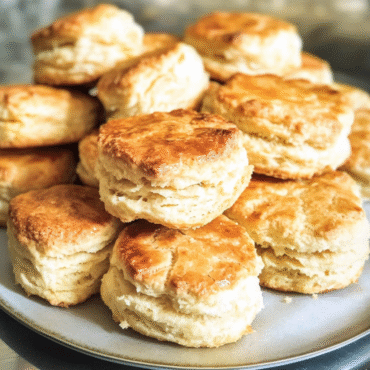 Flaky & Buttery Sourdough Discard Biscuits – Easy No-Waste Recipe
