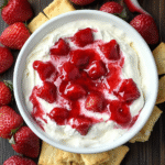 Strawberry Cheesecake Dip – Easy No-Bake Dessert Recipe for Parties
