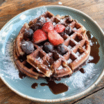 Brownie Waffles Recipe – Fudgy, Crispy & Easy Dessert or Brunch Treat