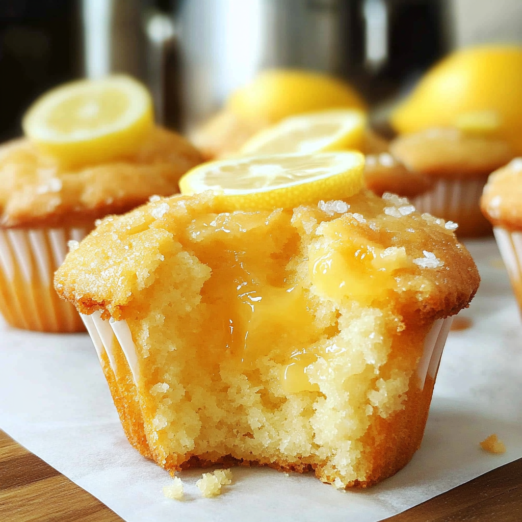 Bakery-Style Lemon Muffins Recipe: Moist, Zesty & Easy to Make