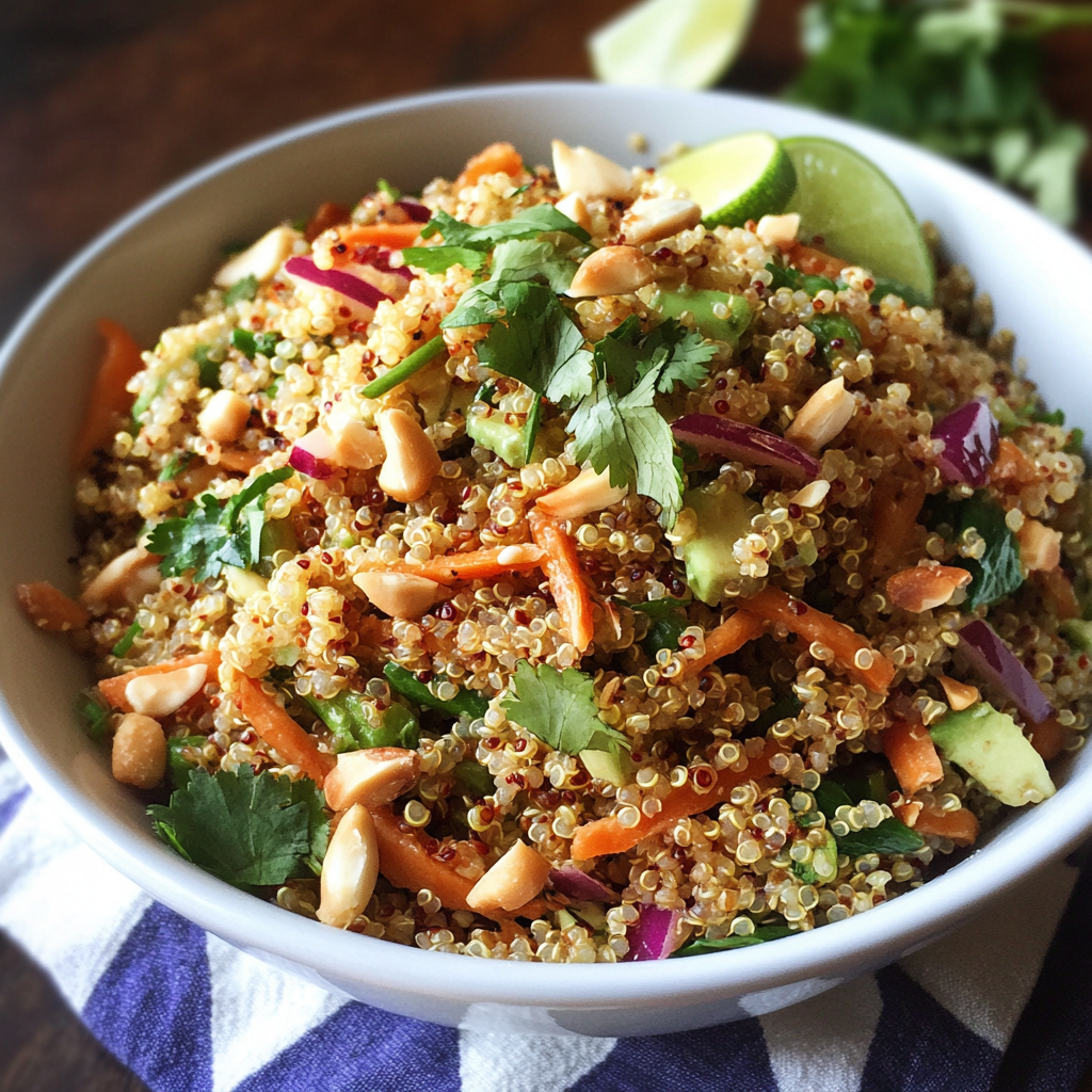 Thai Quinoa Crunch Salad – Healthy, Vegan & Gluten-Free