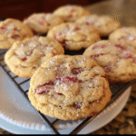 Soft & Chewy Sugar Rhubarb Cookies – Easy Spring Dessert