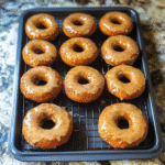 Baked Pumpkin Donuts with Maple Glaze – Soft, Spiced, and Perfect for Fall