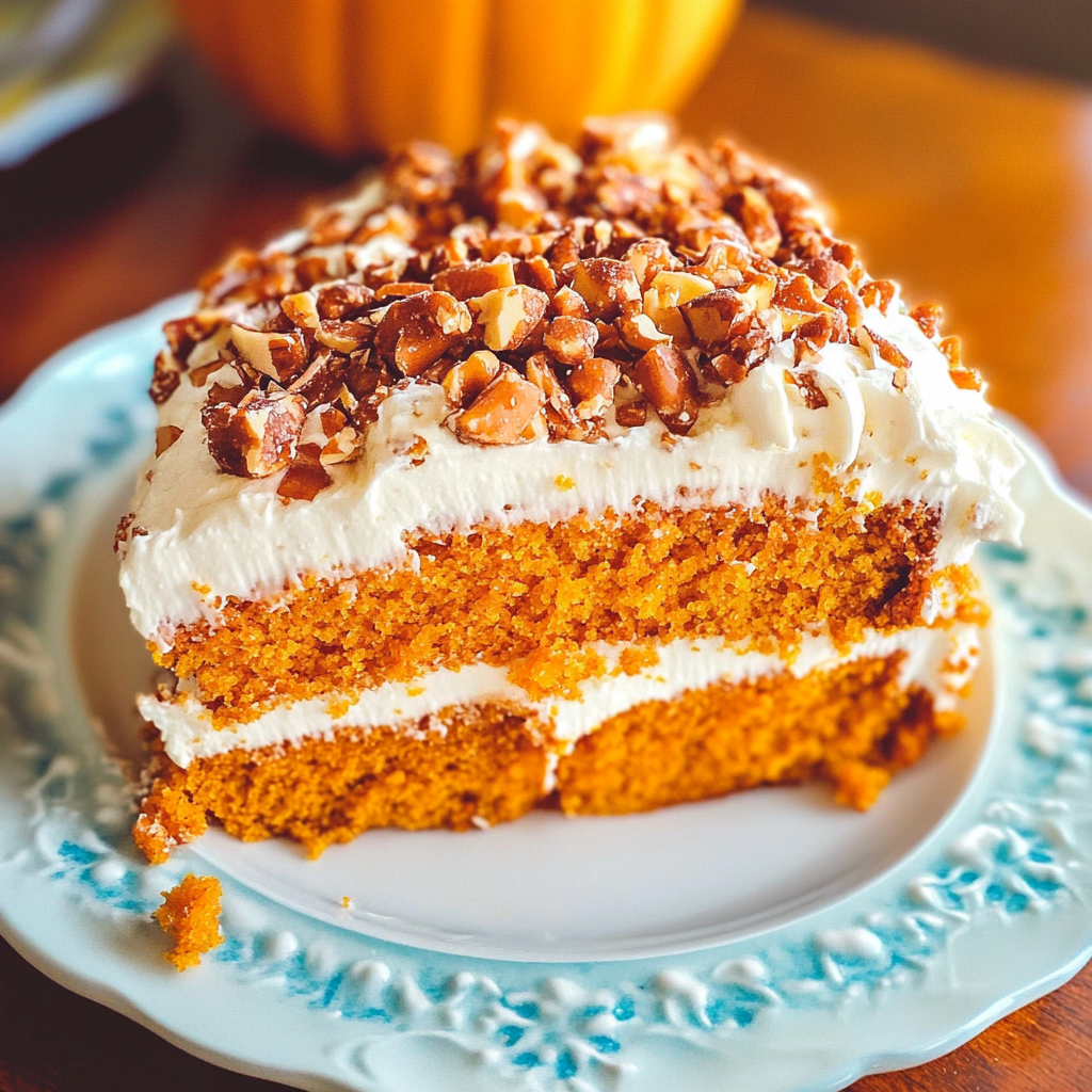 Better Than Anything Pumpkin Cake – Moist, Easy & Perfect for Fall