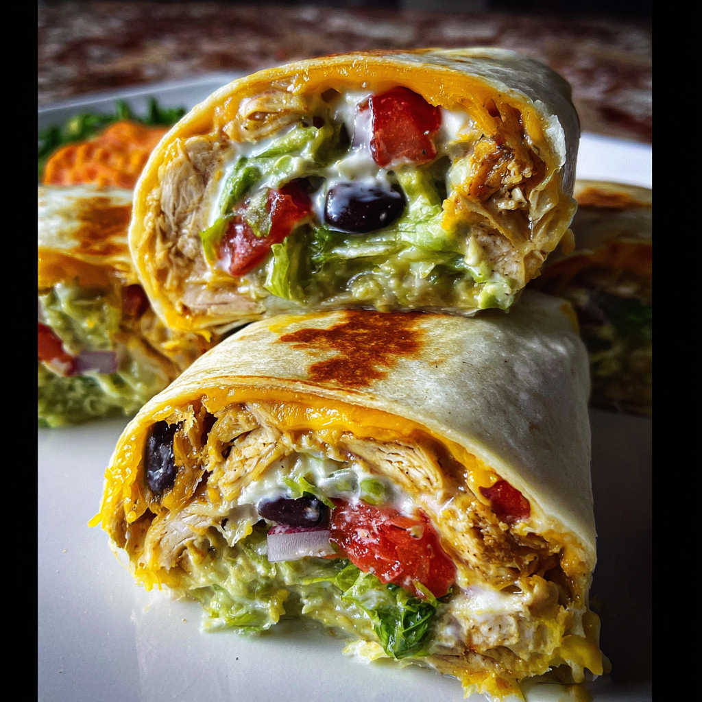 Seven Layer Chicken Burritos Recipe: Flavorful, Easy & Customizable