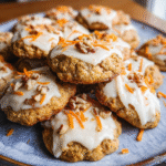 Carrot Cake Cookies Recipe – Soft, Chewy & Frosted Treats