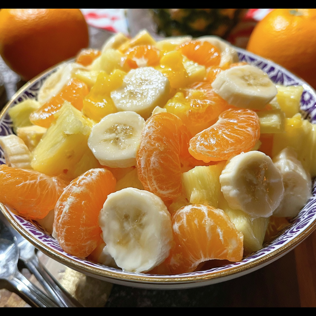 Sunshine Salad Recipe | Refreshing Summer Salad with Fruits & Veggies