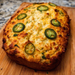 Homemade Jalapeño Cheddar Bread – Spicy, Cheesy, and Easy to Bake