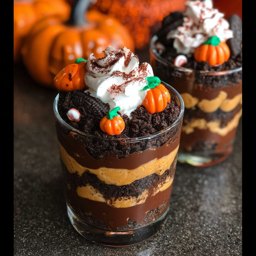 Easy Pumpkin Patch Dirt Cups – Fun No-Bake Fall Treat for Kids