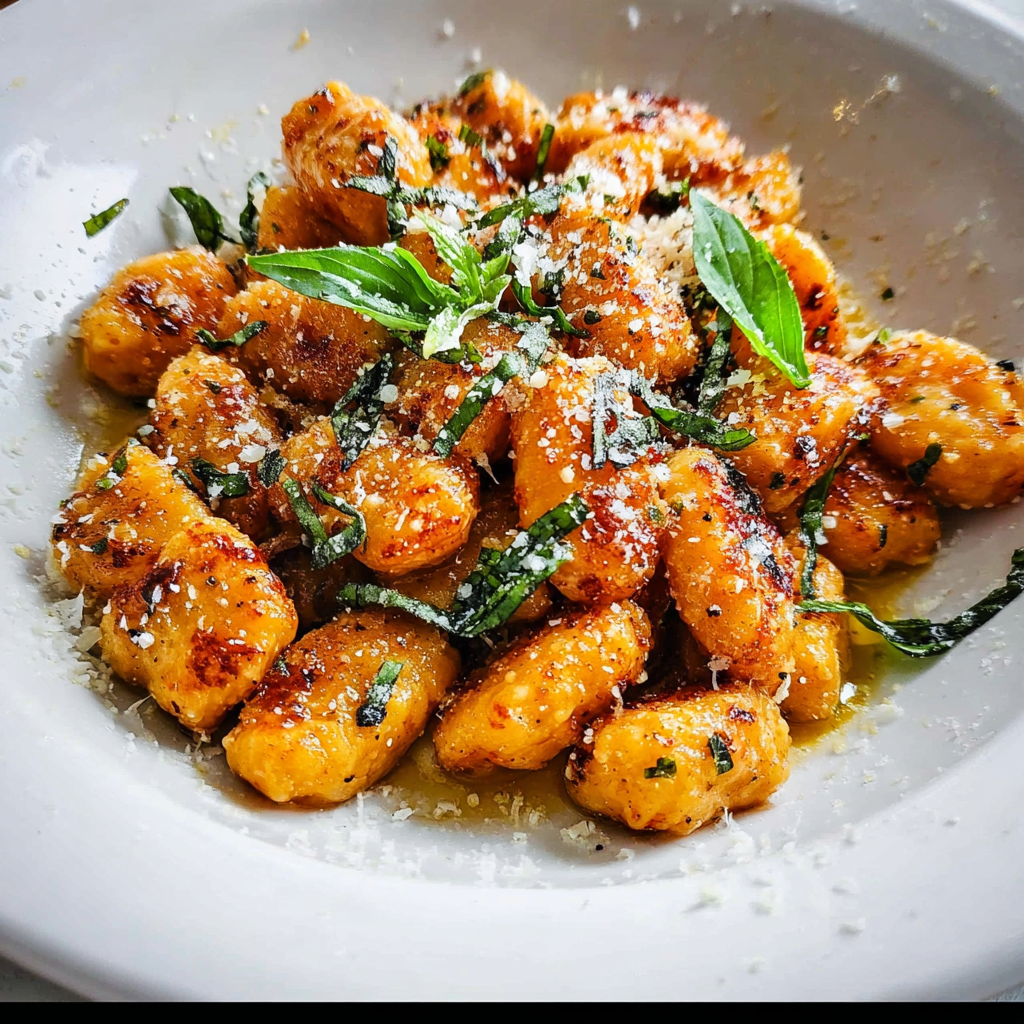 Sweet Potato Maple Brown Butter Gnocchi – A Cozy Fall Pasta Recipe