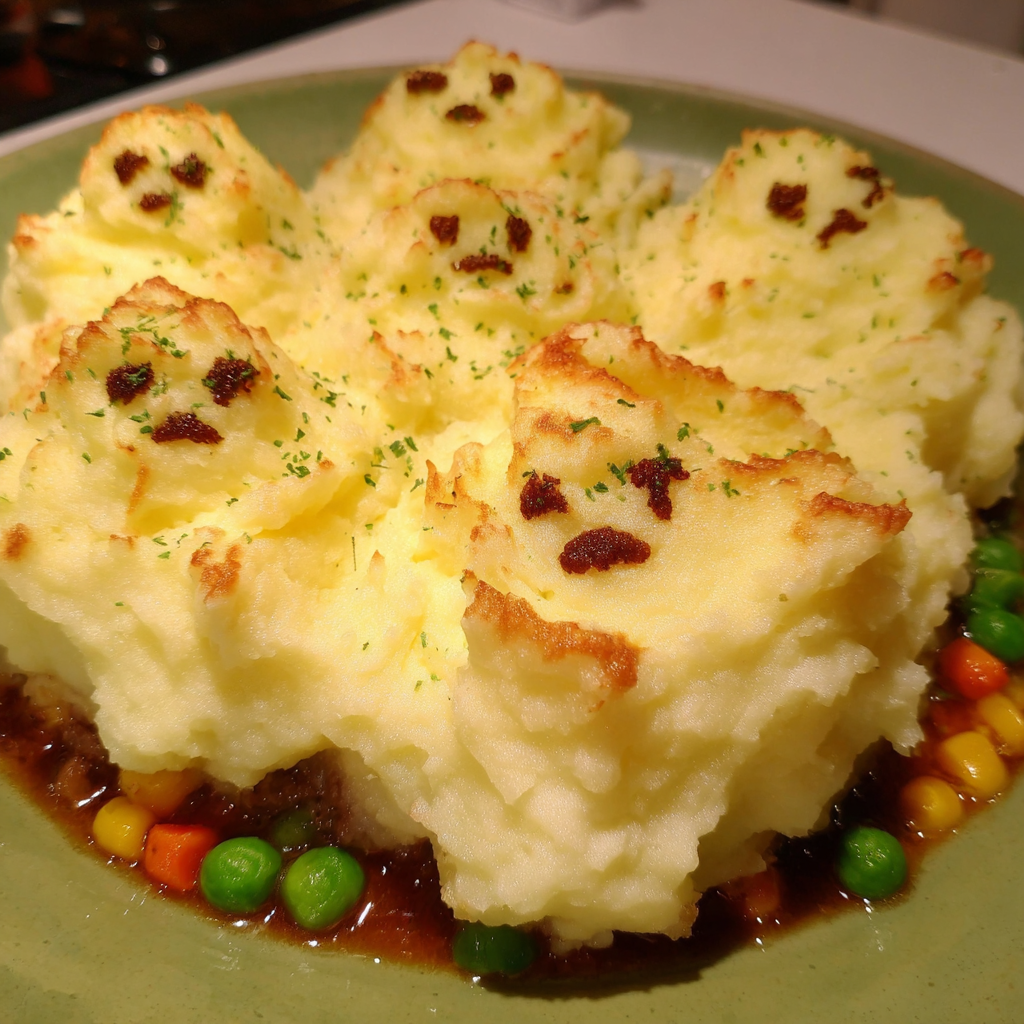 Ghostly Mashed Potato Shepherd’s Pie | Spooky Halloween Dinner Idea