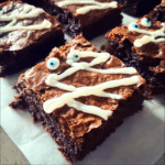 Spooky Halloween Mummy Brownies – Easy & Fun Recipe
