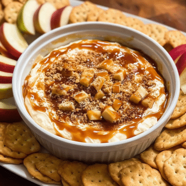 Caramel Apple Cheesecake Dip Recipe | Easy Fall Dessert for Parties