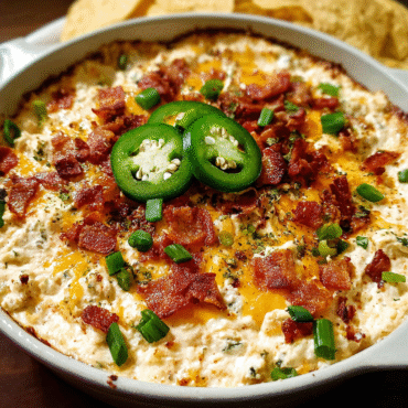 Ultimate Jalapeño Popper Dip Recipe – Creamy, Cheesy & Spicy