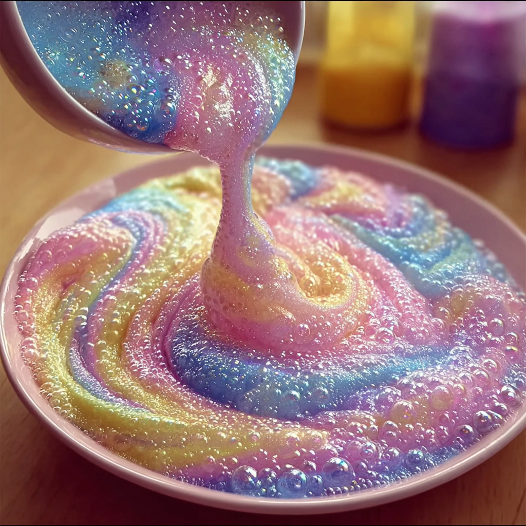 DIY Cornstarch and Dish Soap Bubble Dough: Easy Sensory Play Recipe for Kids