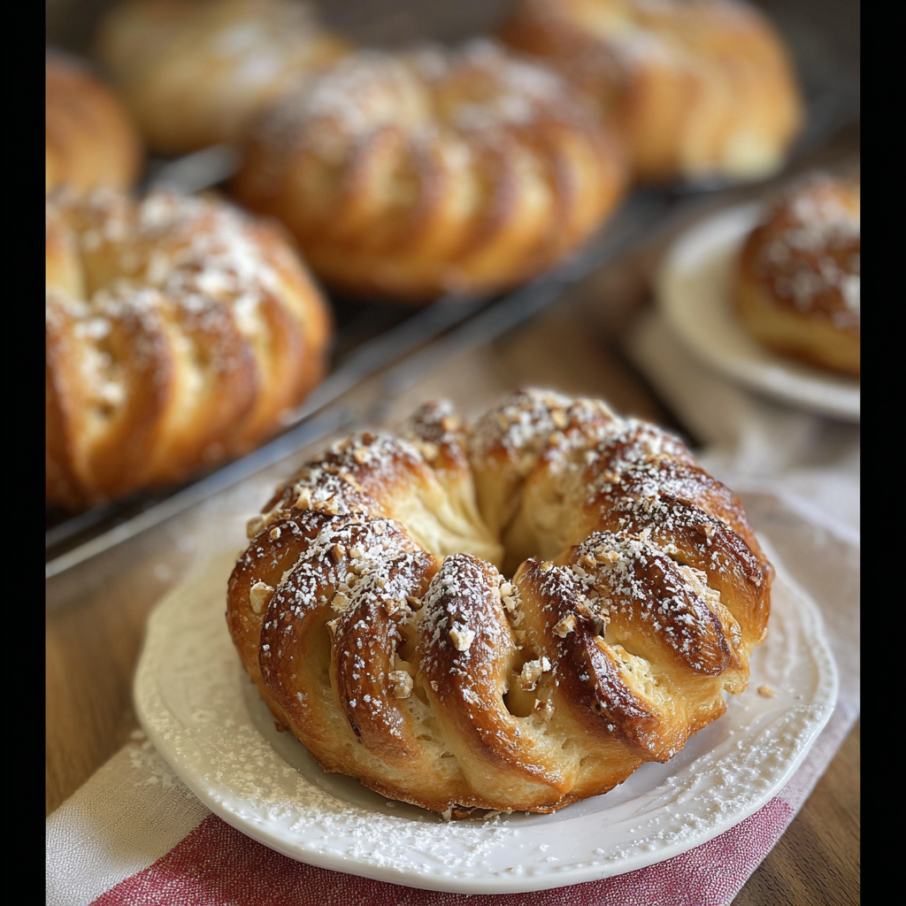 How to Make Viral Apple Pastry Rings – Easy Puff Pastry Apple Rings Recipe