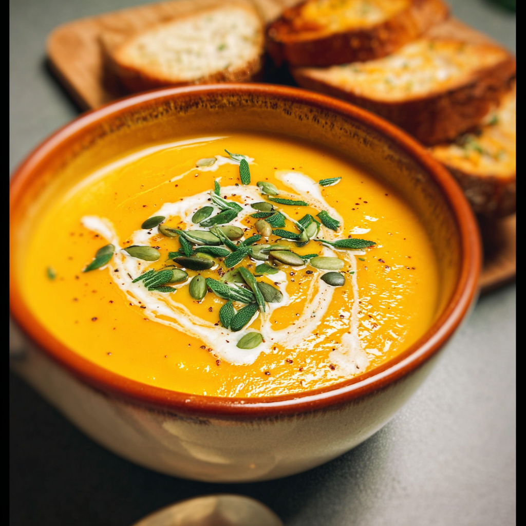 Creamy Butternut Squash Soup Recipe – Easy, Healthy & Perfect for Fall