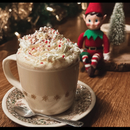 Christmas Elf Hot Chocolate: Festive Cozy Trend Drink Recipe for the Holiday Season
