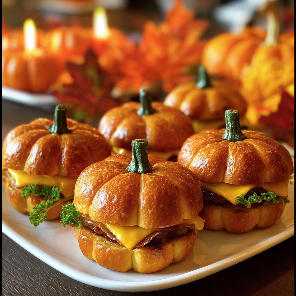 Cozy Pumpkin-Shaped Sliders Recipe | Perfect Fall Comfort Food