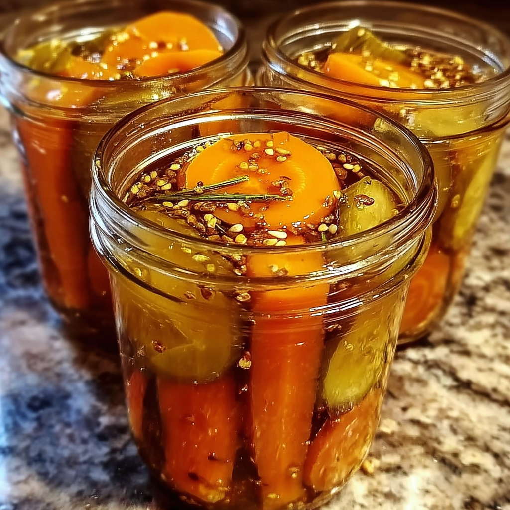 Hot Honey Pickled Carrots – Sweet, Spicy & Easy Pickling Recipe