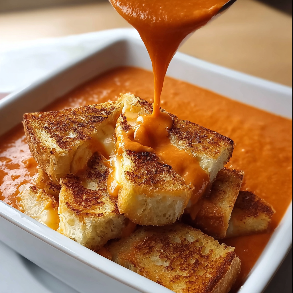 Tomato Soup & Grilled Cheese Casserole – The Ultimate Comfort Food Bake