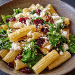 Feta and Cranberry Rigatoni Salad