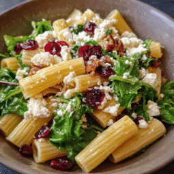 Feta and Cranberry Rigatoni Salad