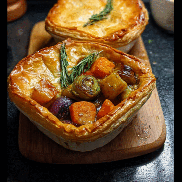 Roasted Autumn Vegetable Pot Pies | Cozy Vegetarian Fall Dinner Recipe