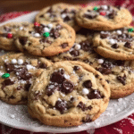 Winter Wonderland Chocolate Chip Cookies – Festive, Soft & Gooey Holiday Treat